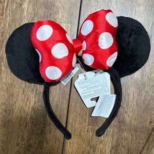 Polka Dot Minnie Mouse Ears Headband - NWT